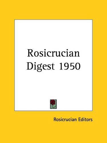 Rosicrucian Digest 1950: (English)