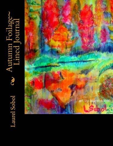 Autumn Foilage Lined Journal