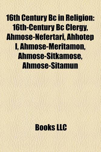16th Century BC in Religion