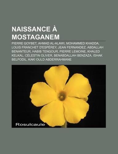 Naissance a Mostaganem