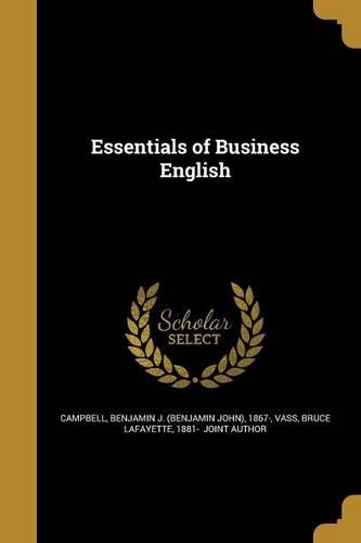 Essentials of Business English