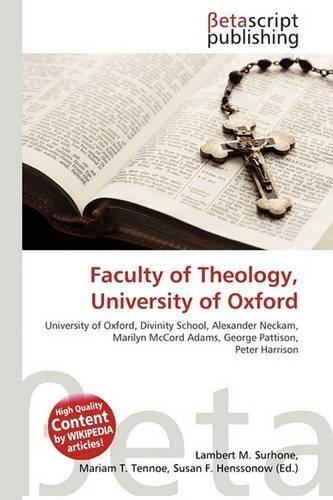Faculty of Theology, University of Oxford