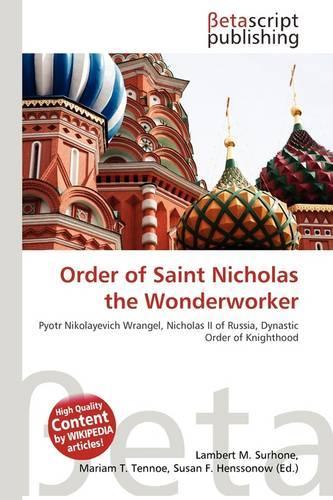 Order of Saint Nicholas the Wonderworker: (English)