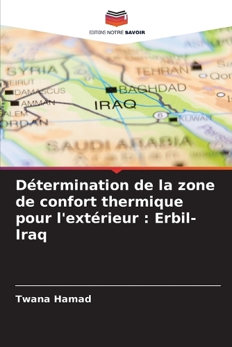 Détermination de la zone de confort thermique pour l'extérieur: Erbil-Iraq