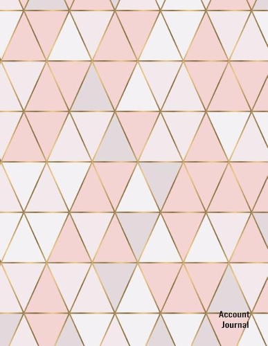 Account Journal: This accounts journal features 6 columns for record keeping of accounts, perfect for home, office, or school. 8.5 X 11 featuring 101 pages,