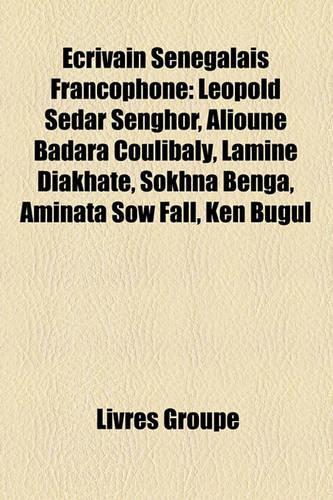 Ecrivain Senegalais Francophone