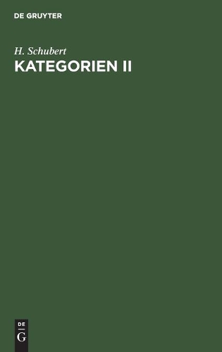Kategorien II