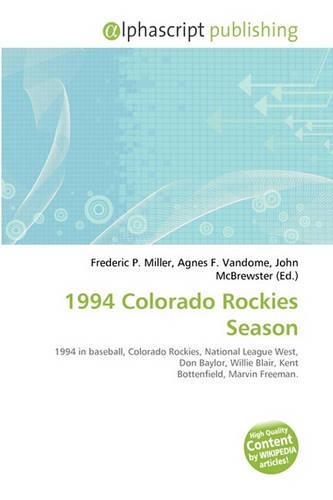 1994 Colorado Rockies Season