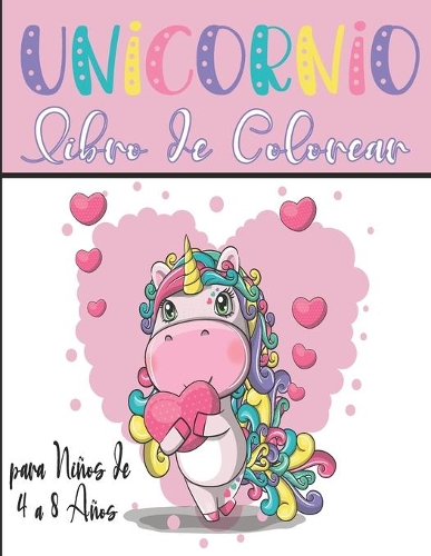 Unicornio Libro de Colorear para Niños de 4 a 8 Años
