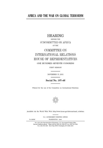 Africa and the war on global terrorism