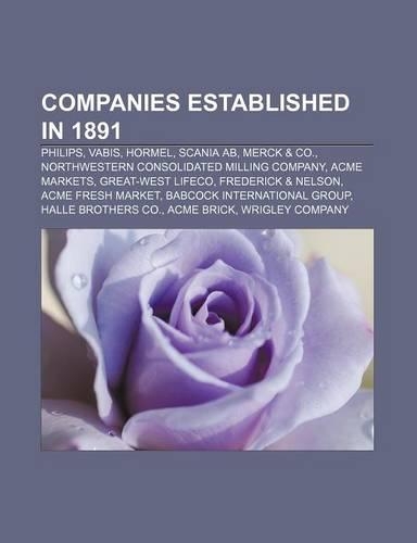 Companies Established in 1891