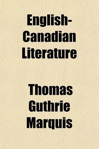 English-Canadian Literature