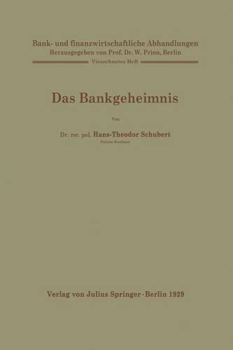 Das Bankgeheimnis