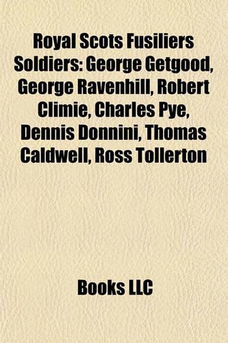 Royal Scots Fusiliers Soldiers