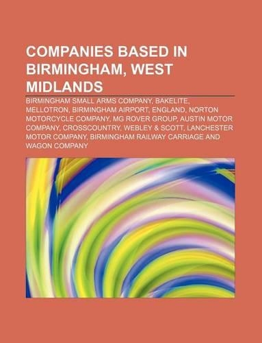 Companies Based in Birmingham, West Midlands