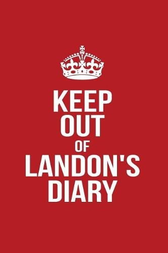 Keep Out of Landon's Diary