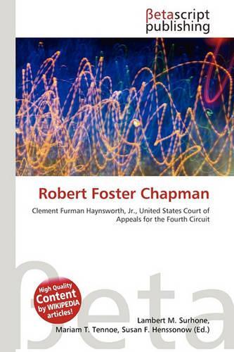 Robert Foster Chapman: (English)