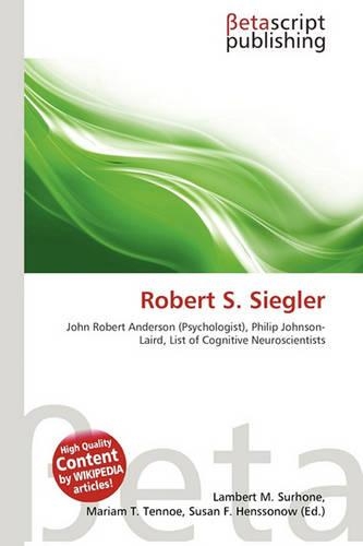 Robert S. Siegler