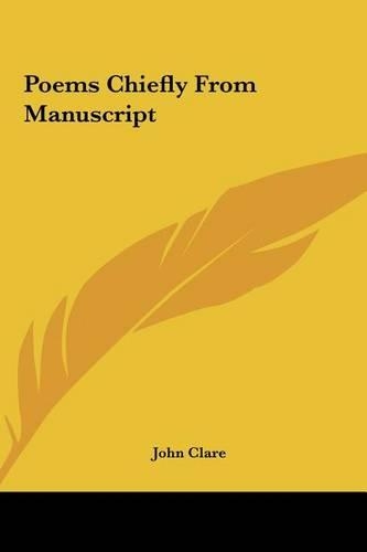 Poems Chiefly from Manuscript