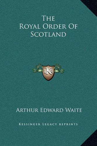 The Royal Order of Scotland