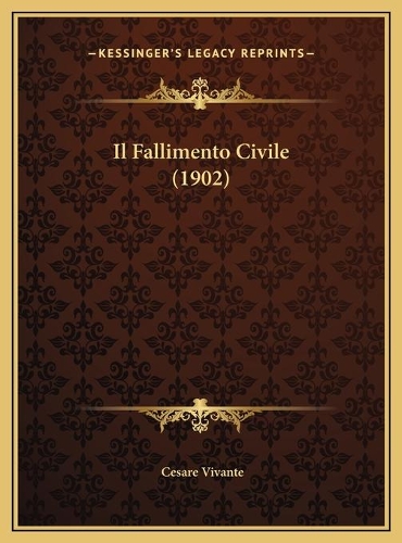 Il Fallimento Civile (1902)