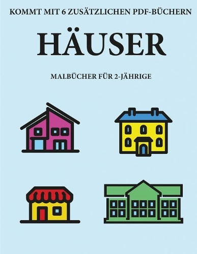 Malbücher für 2-Jährige (Häuser)