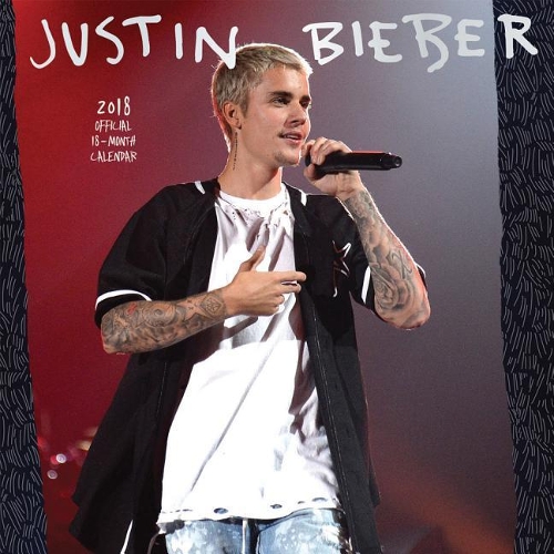 Justin Bieber 2018 Calendar