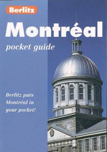 Montreal Berlitz Pocket Guide