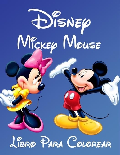 Disney Mickey Mouse Libro Para Colorear
