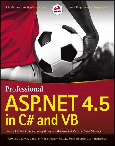 Professional ASP.NET 4.5 in C# and Vb