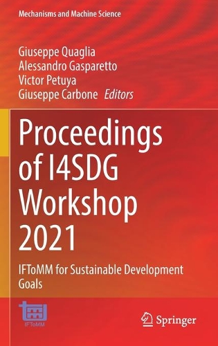Proceedings of I4SDG Workshop 2021: IFToMM for Sustainable Development Goals(108 Mechanisms and Machine Science)