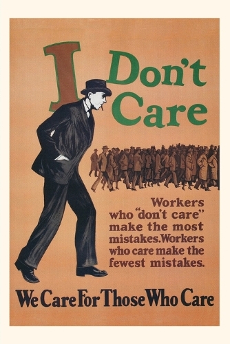 Vintage Journal We Care for Those Who Care: (Pocket Sized - Found Image Press Journals)