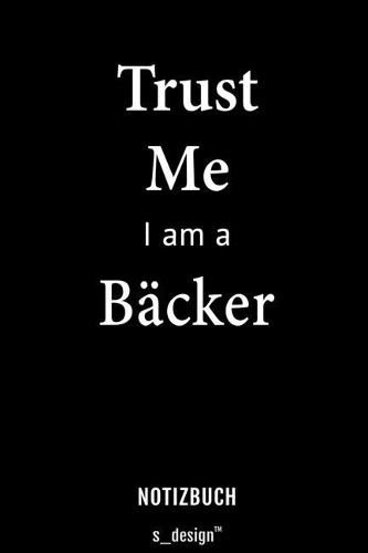 Notizbuch für Bäcker