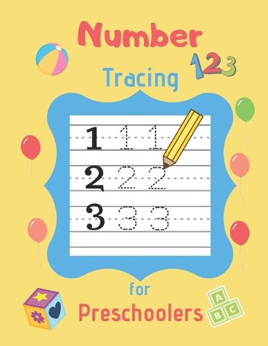 Number Tracing for Preschoolers