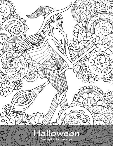 Halloween Coloring Book for Grown-Ups 1