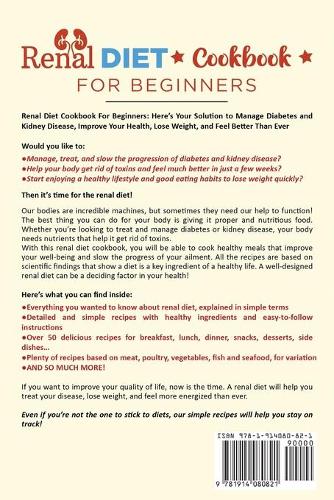 Renal Diet Cookbook For Beginners