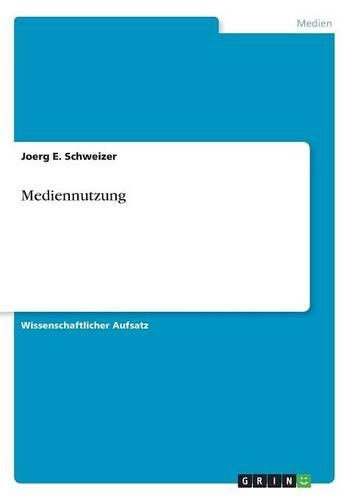 Mediennutzung: (German)