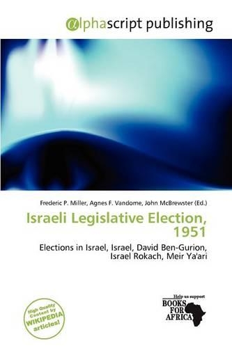 Israeli Legislative Election, 1951