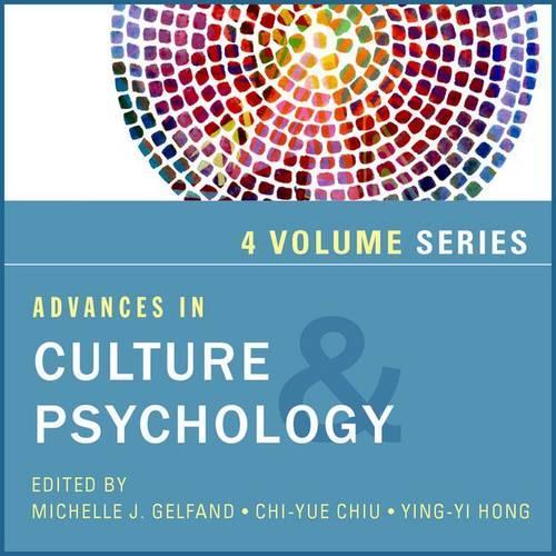 Advances in Culture and Psychology, 4-volume Set