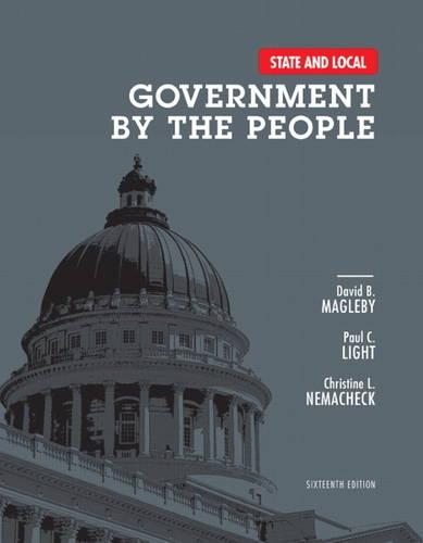 State and Local Government by the People