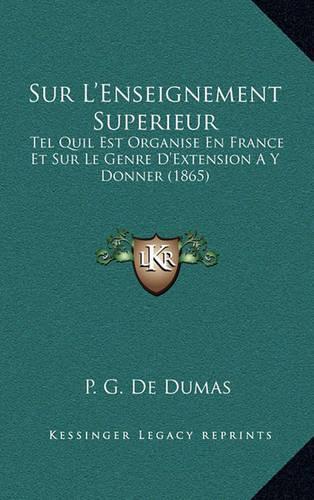 Sur L'Enseignement Superieur