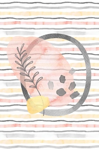 Food and Exercise Journal with Monogram Letter O