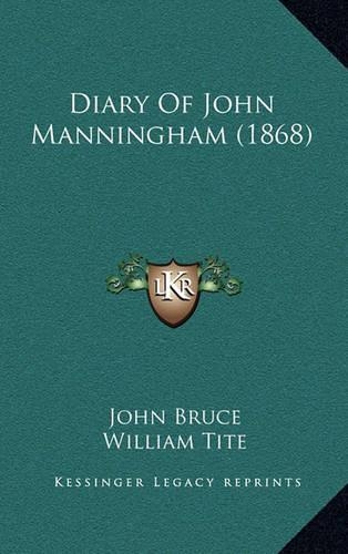 Diary of John Manningham (1868)