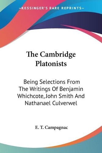 The Cambridge Platonists