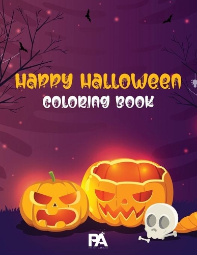 Happy Halloween Coloring Book