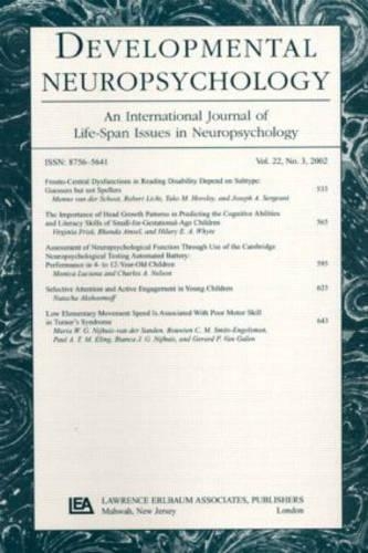 The Neuropsychology of Developmental Dyslexia