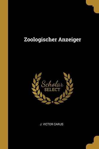 Zoologischer Anzeiger