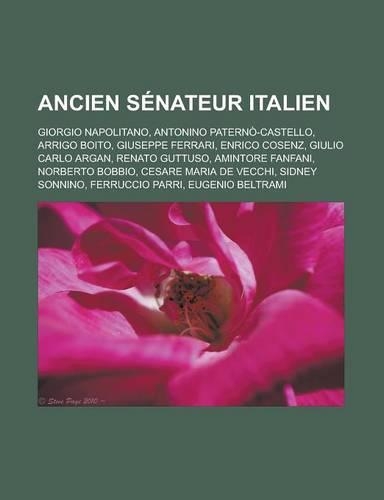 Ancien Senateur Italien