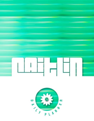 Caitlin Daily Planner: Daily Goals Diary - Write in Appointments, Water Intake, Meals, Shoppings Lists, To-Do-List - Notebook for Women and Girls