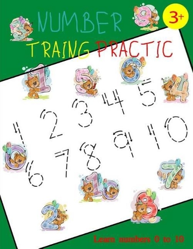 Number Tracing Practice Learn Numbers 0 to 10